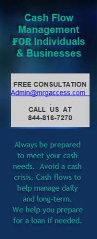 Always be prepared to meet your cash flow needs